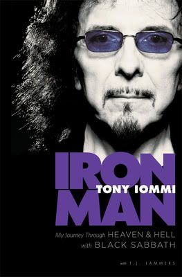 BLACK SABBATH Guitarist Tony Iommi - Official Autobiography Jacket ...